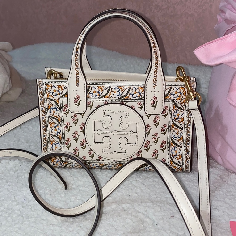 Adorable Tory Burch Mini Ella Crossbody